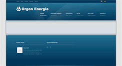 Desktop Screenshot of orgon-energie.de