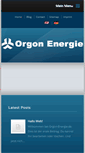 Mobile Screenshot of orgon-energie.de